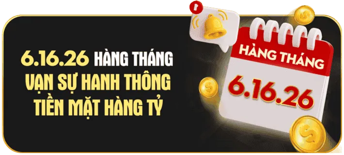 Thưởng nạp tiền và hoàn trả cao